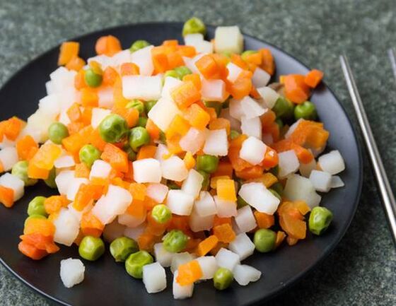 ensalada de verduras para dieta maggi