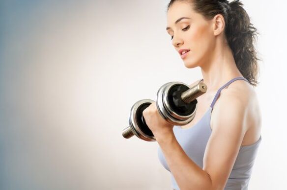 Os exercicios físicos con pesas axudarán ao proceso de perder peso en 5 kg en 7 días