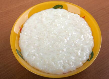 Porridge de arroz